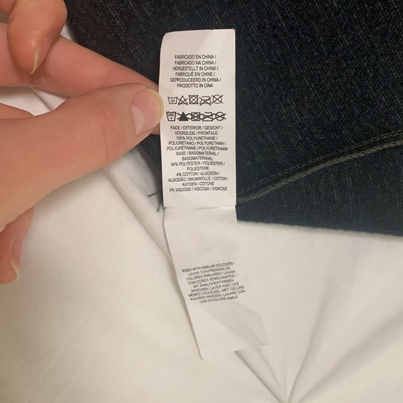 Green Pleather Mini Skirt Primark - Picture 11 of 15